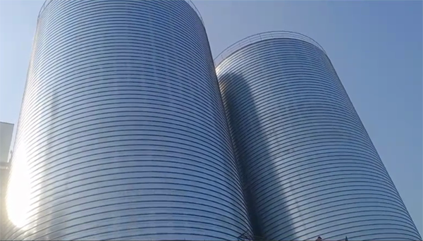 淳安2座混凝土高架卷板仓