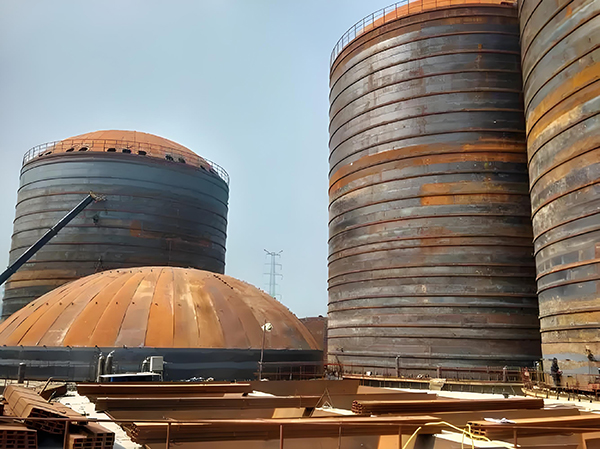 淳安焦粉钢板仓